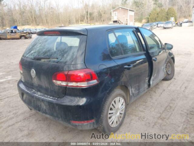 VOLKSWAGEN GOLF 2.5L 4-DOOR, WVWDB7AJ6BW026548