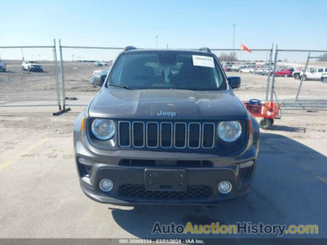 JEEP RENEGADE LATITUDE FWD, ZACNJABB6KPK00625