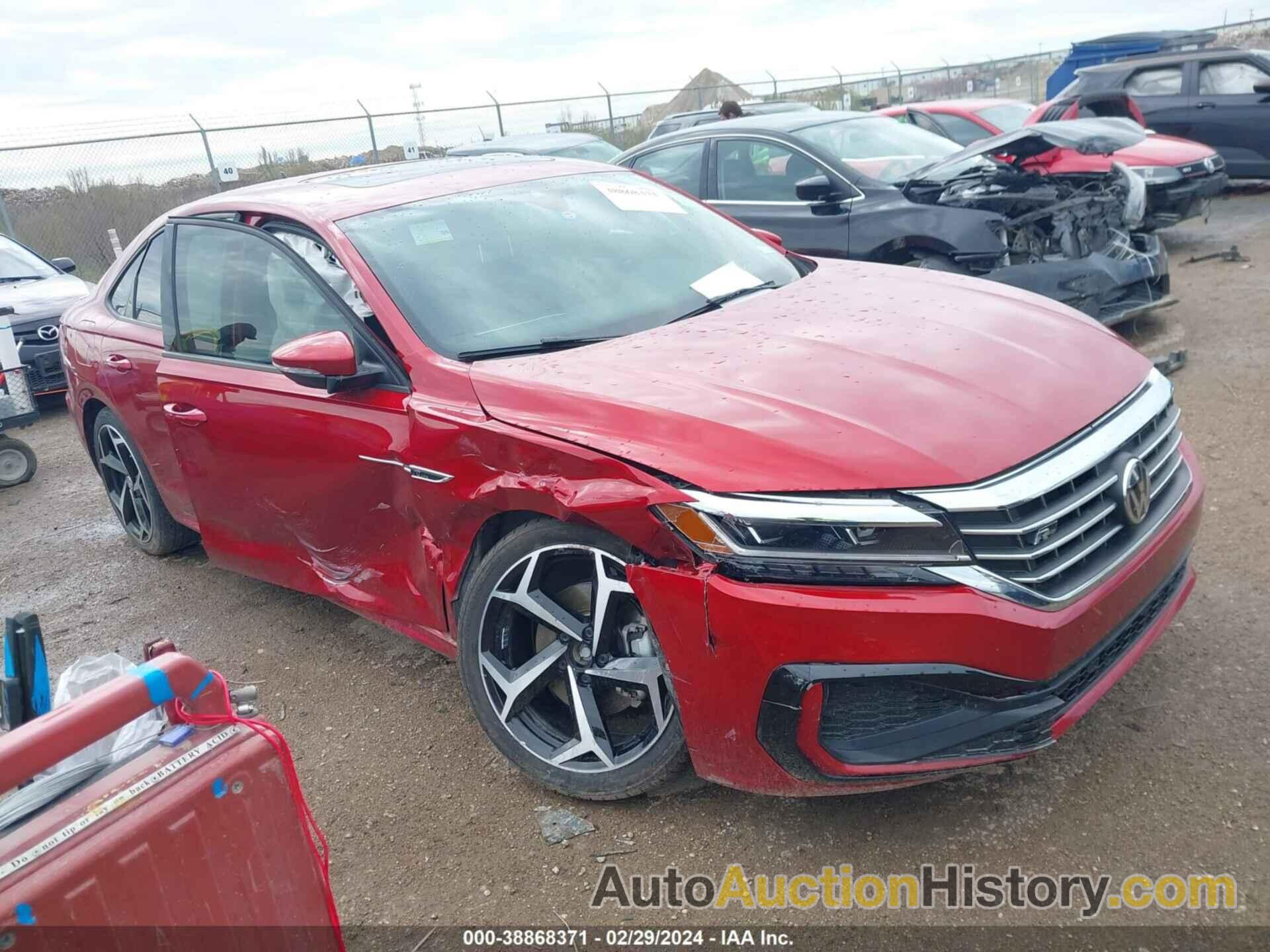 VOLKSWAGEN PASSAT R-LINE, 1VWMA7A31NC007591