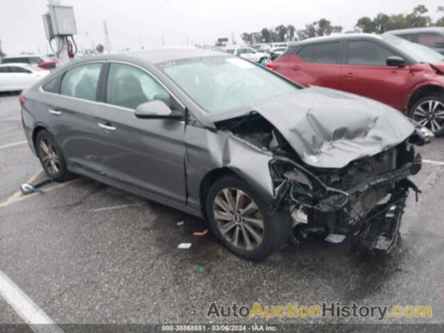 HYUNDAI SONATA SEL, 5NPE34AF4JH631037