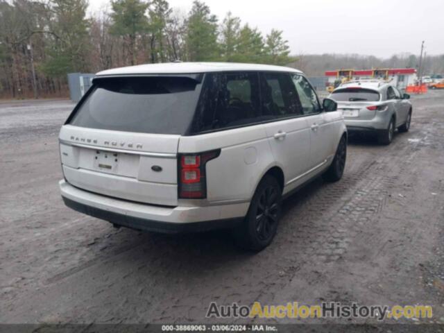 LAND ROVER RANGE ROVER 3.0L V6 SUPERCHARGED HSE, SALGS2VF8FA206745
