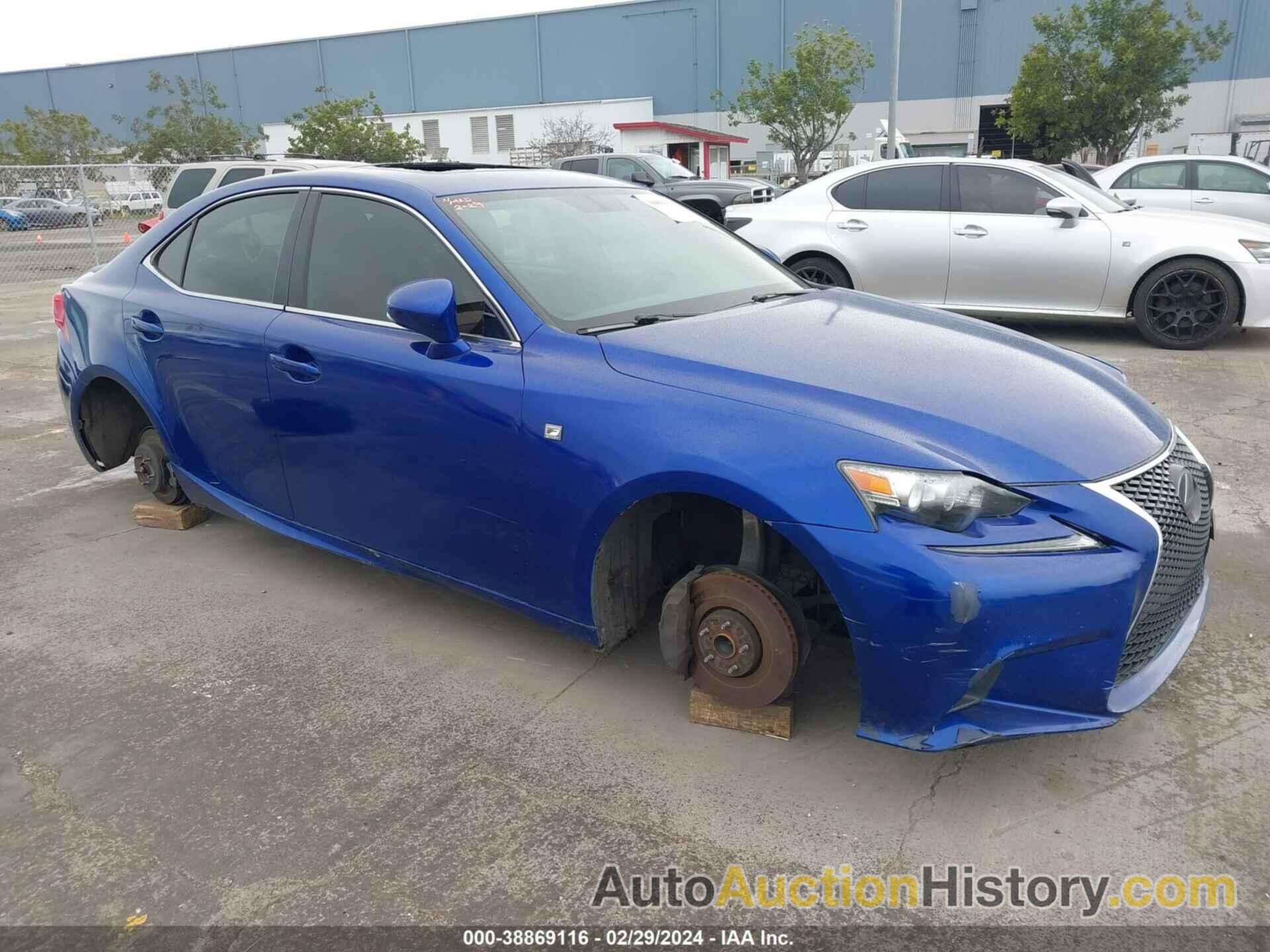 LEXUS IS 350, JTHBE1D20F5022473