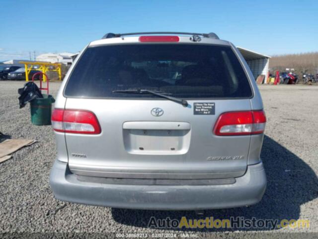 TOYOTA SIENNA XLE, 4T3ZF13C41U383715