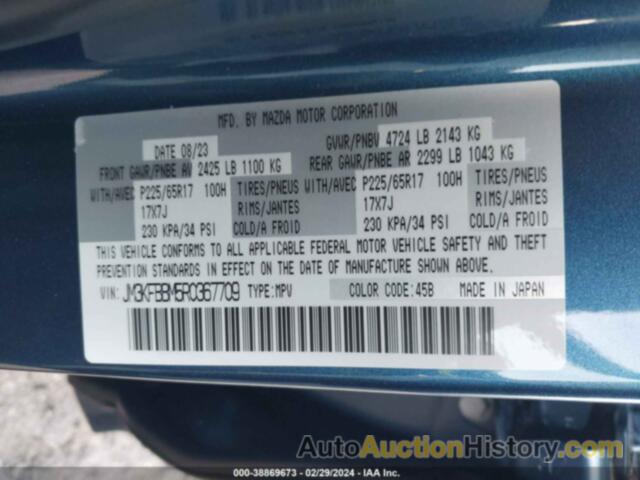 MAZDA CX-5 2.5 S SELECT, JM3KFBBM5R0367709