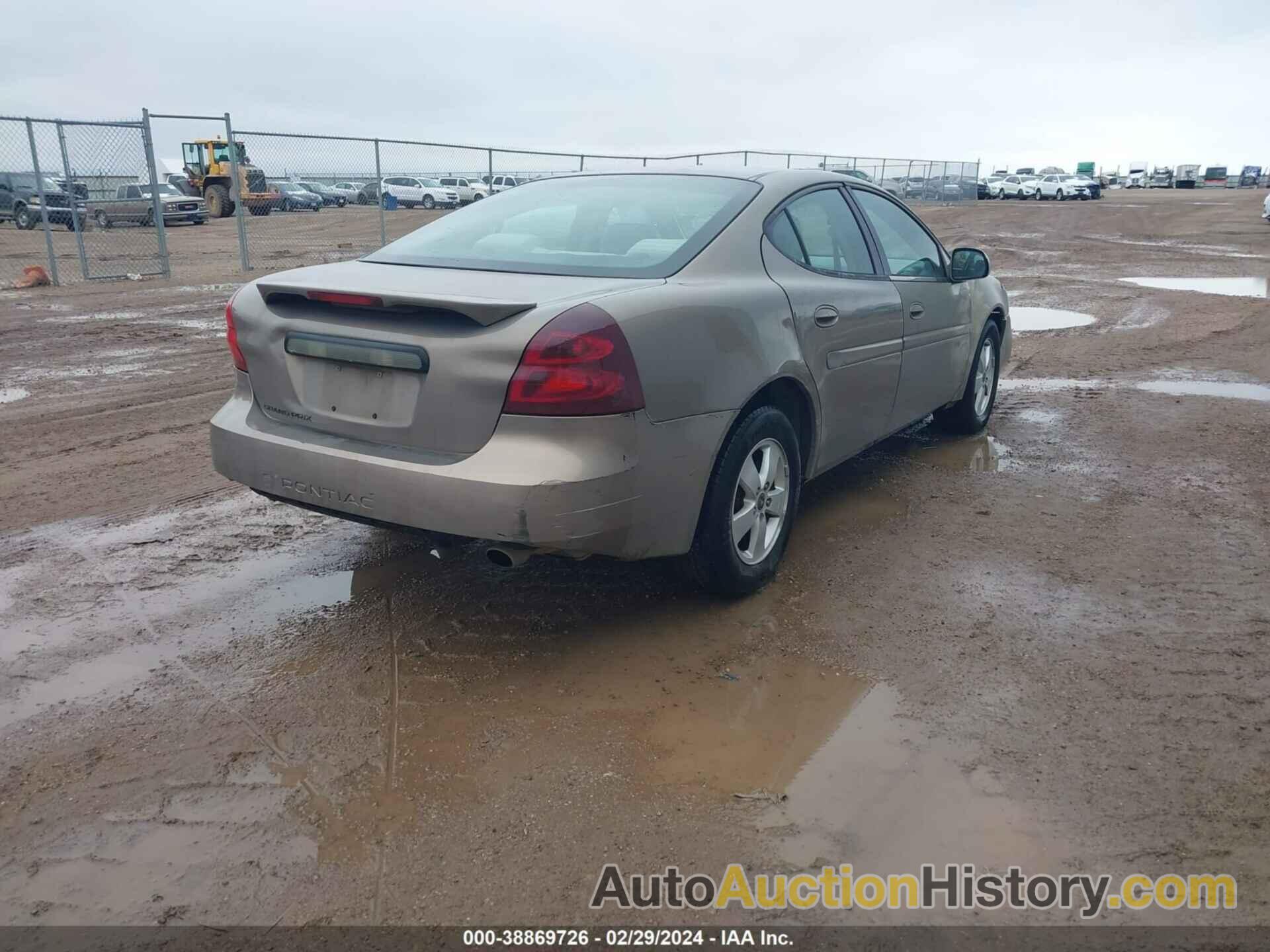 PONTIAC GRAND PRIX, 2G2WP552161251687