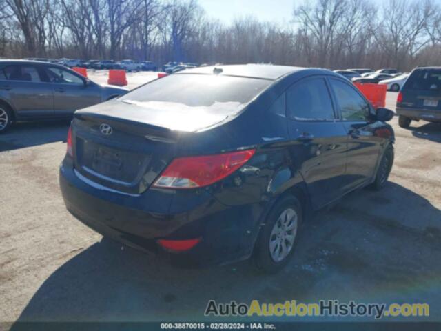 HYUNDAI ACCENT SE, KMHCT4AE5GU072056