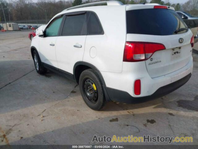 KIA SORENTO LX, 5XYKT3A6XFG633595