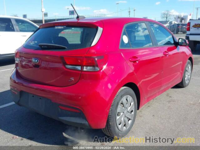 KIA RIO 5-DOOR S, 3KPA25AB5KE202192