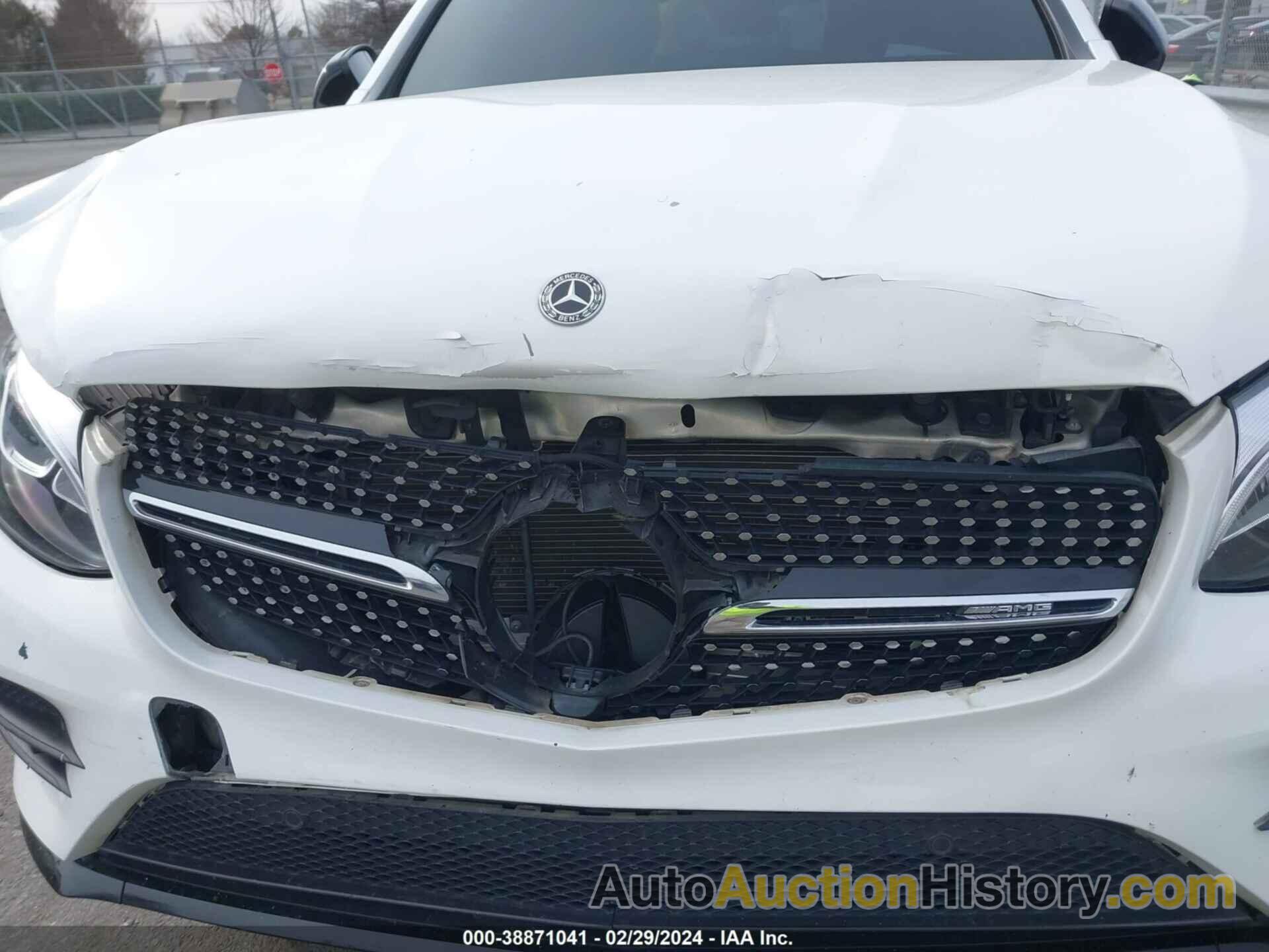 MERCEDES-BENZ AMG GLC 43 4MATIC, WDC0G6EB9JF320192