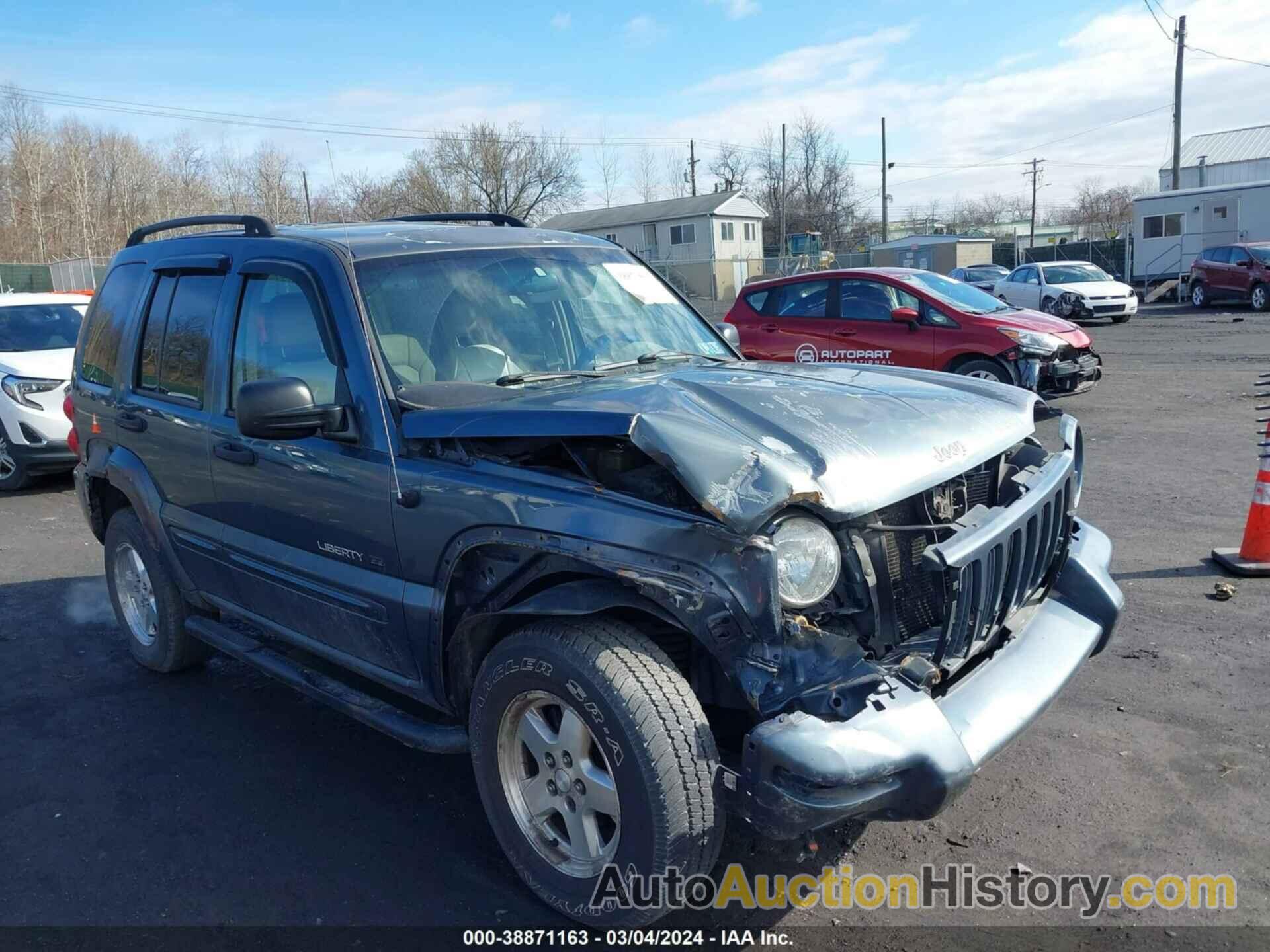 JEEP LIBERTY LIMITED EDITION, 1J8GL58K22W214537