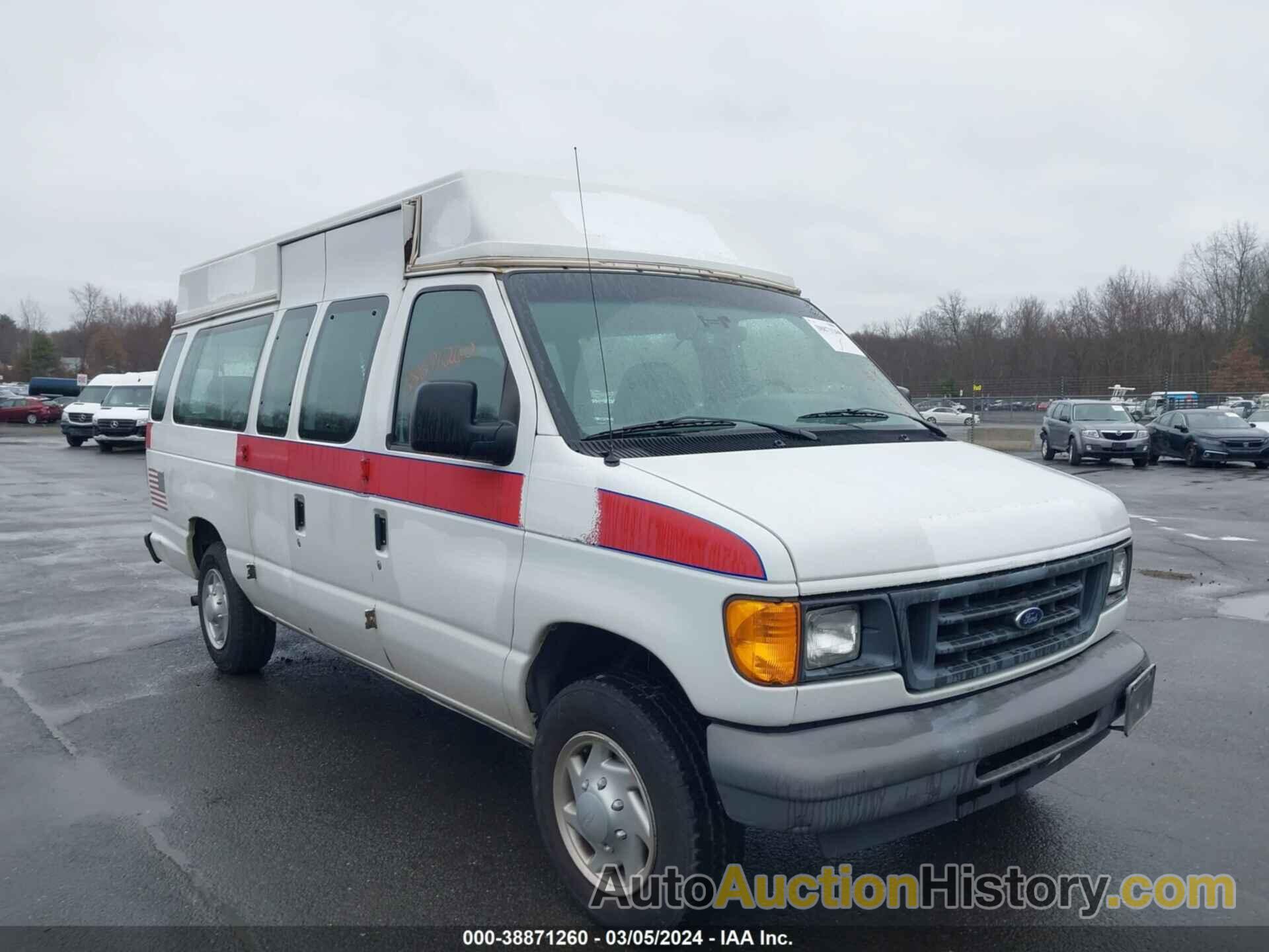 FORD ECONOLINE E250 VAN, 1FTNS24W07DB24749