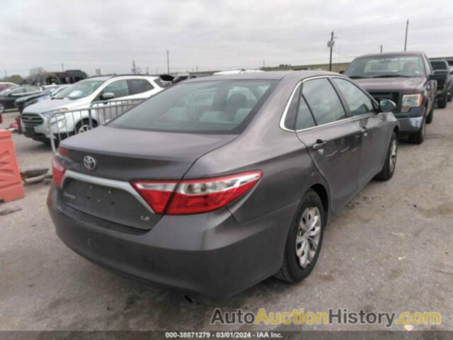 TOYOTA CAMRY LE, 4T4BF1FK3GR534488