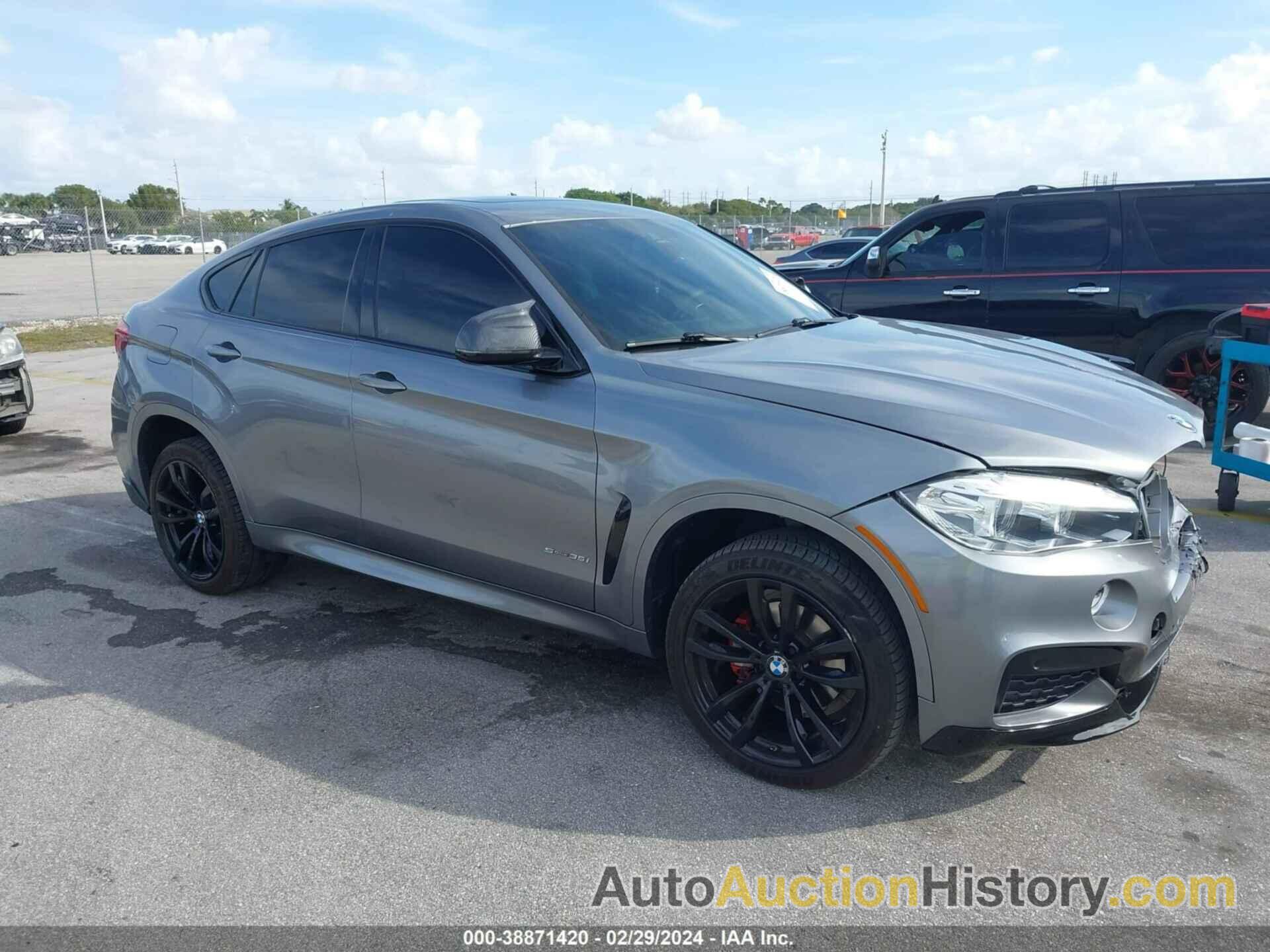 BMW X6 SDRIVE35I, 5UXKU0C55K0G92670