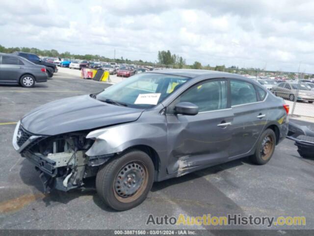 NISSAN SENTRA S, 3N1AB7AP5JY312389