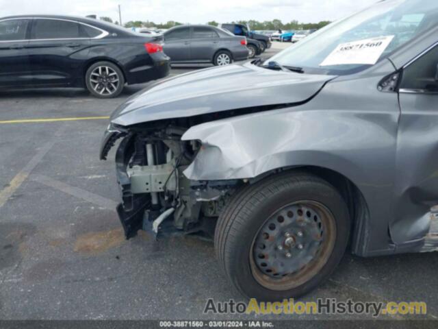 NISSAN SENTRA S, 3N1AB7AP5JY312389