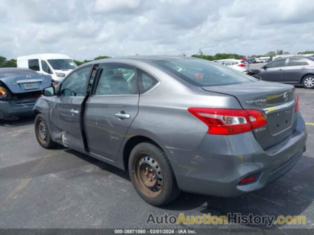 NISSAN SENTRA S, 3N1AB7AP5JY312389