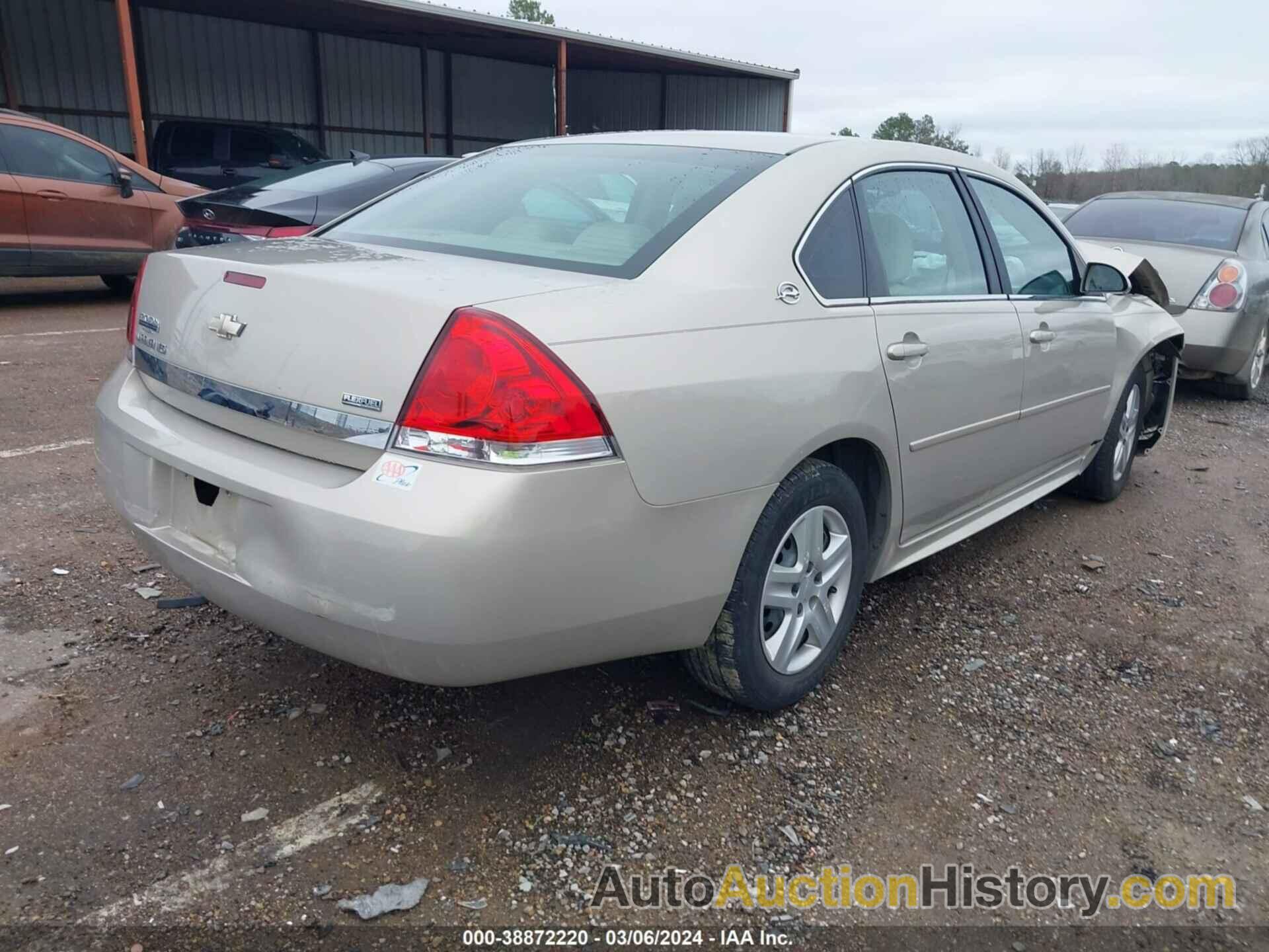 CHEVROLET IMPALA LS, 2G1WB57K291276392