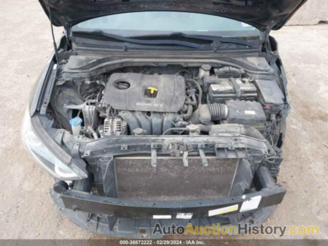 HYUNDAI ELANTRA SE, KMHD74LF4HU080505