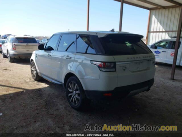 LAND ROVER RANGE ROVER SPORT 3.0L V6 SUPERCHARGED HSE, SALWR2VFXGA573543