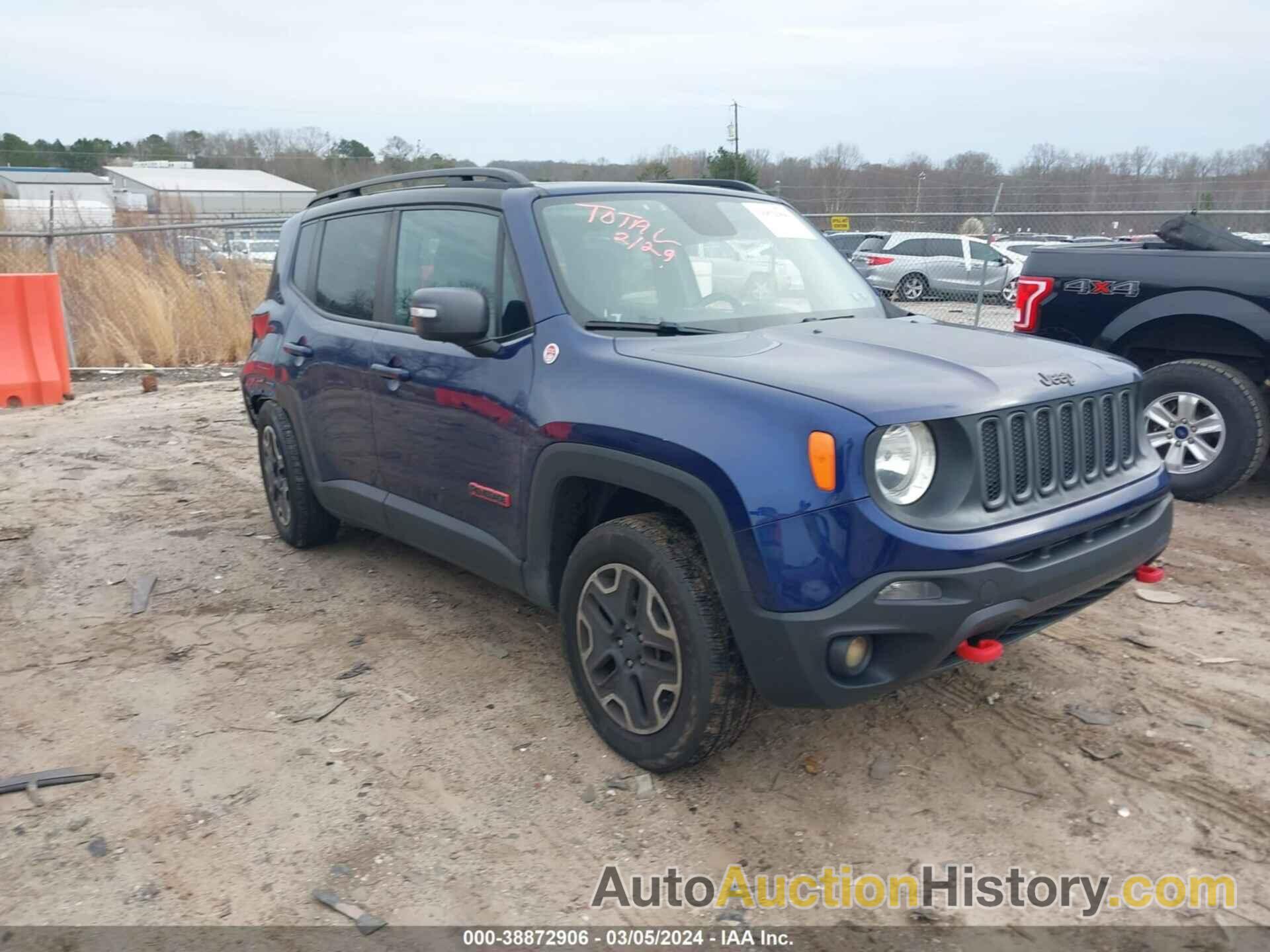 JEEP RENEGADE TRAILHAWK, ZACCJBCT1GPD30925