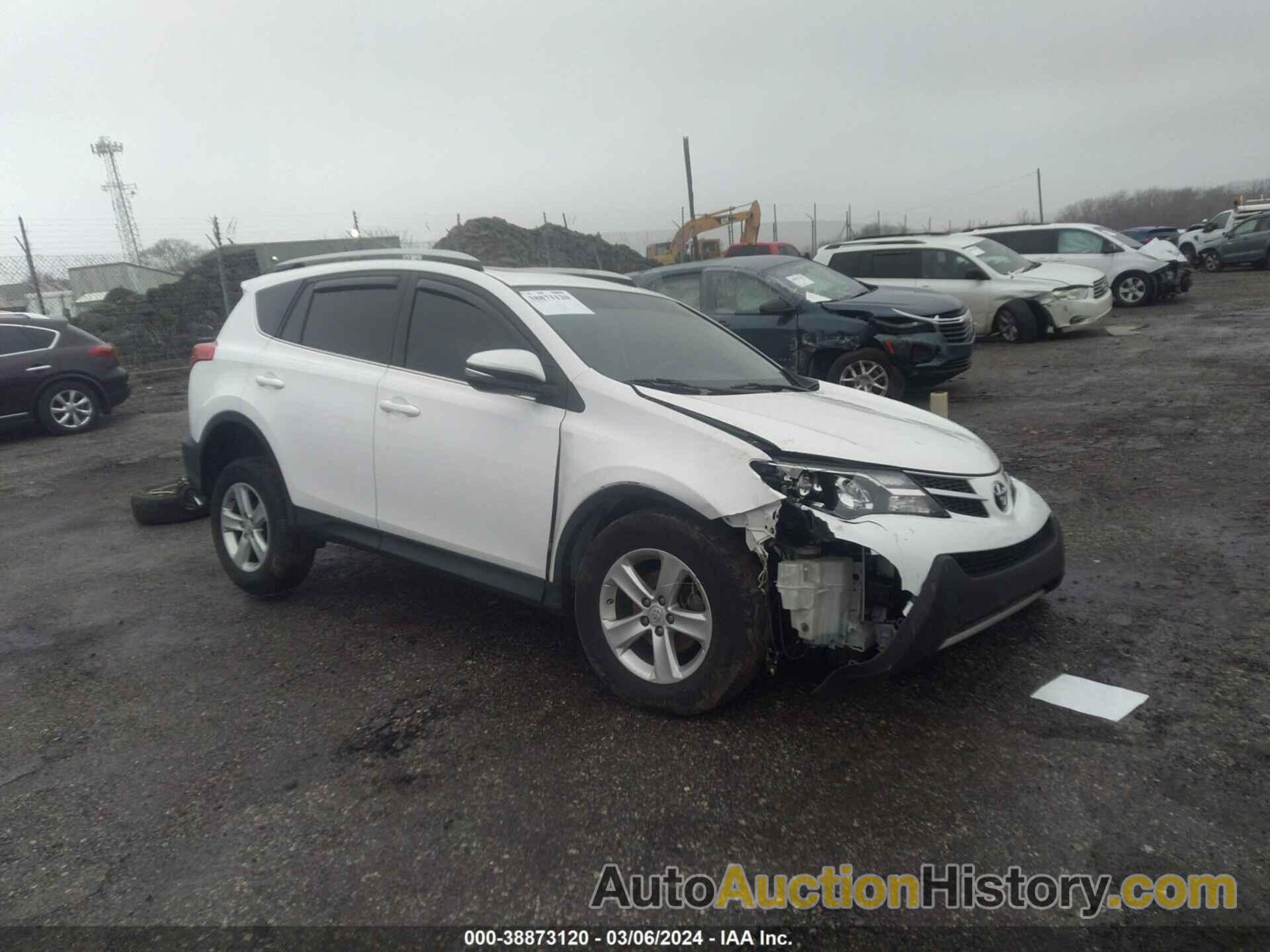 TOYOTA RAV4 XLE, 2T3RFREV7EW127037