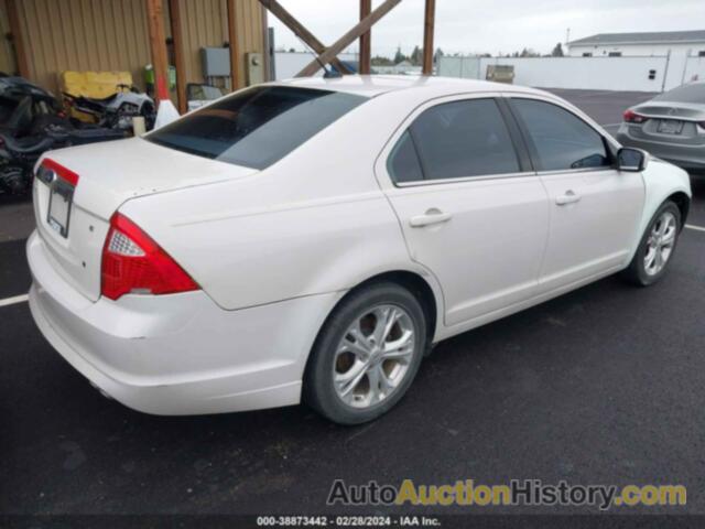 FORD FUSION SE, 3FAHP0HAXCR274490