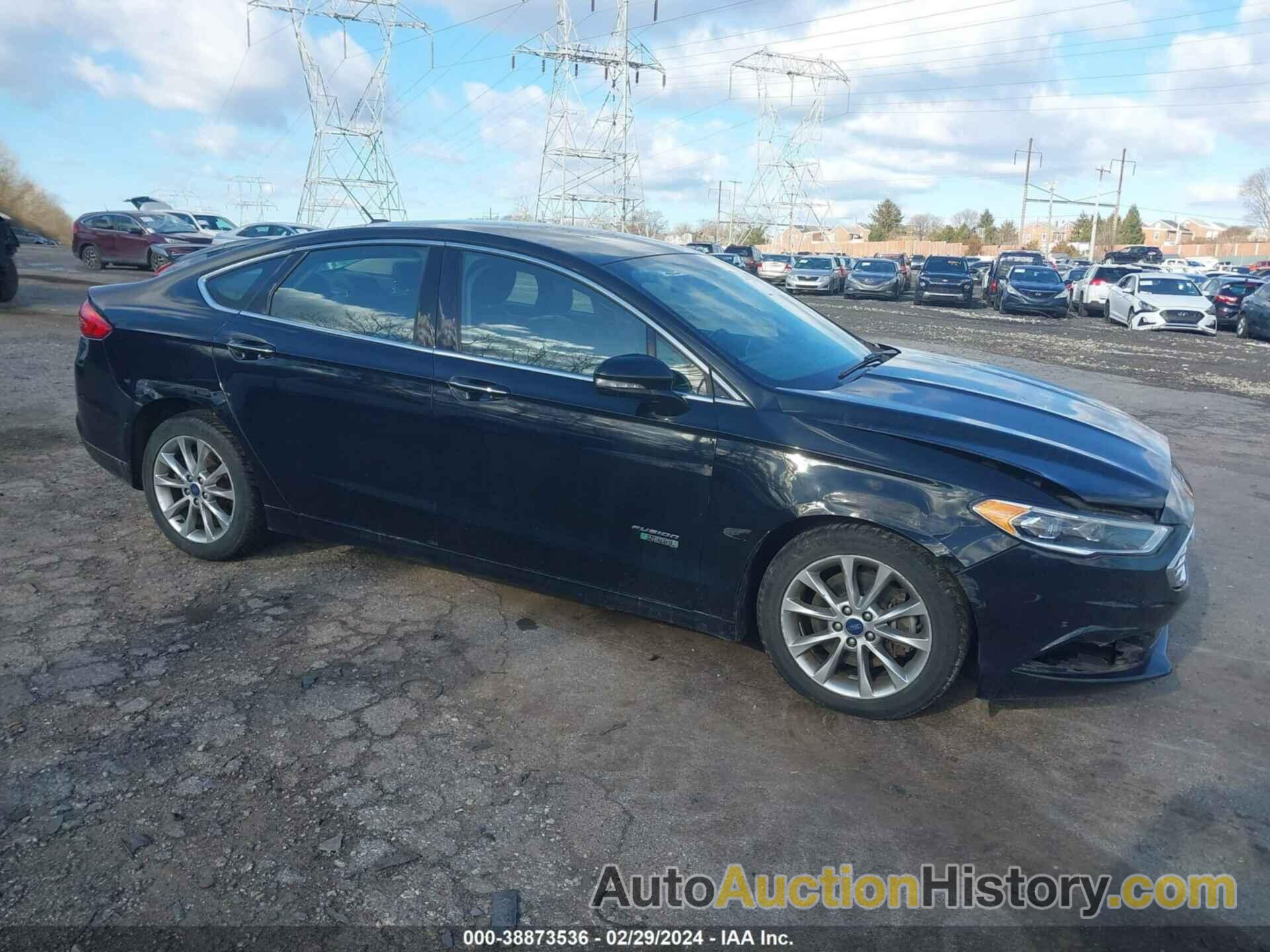 FORD FUSION ENERGI SE LUXURY, 3FA6P0PU7JR178848