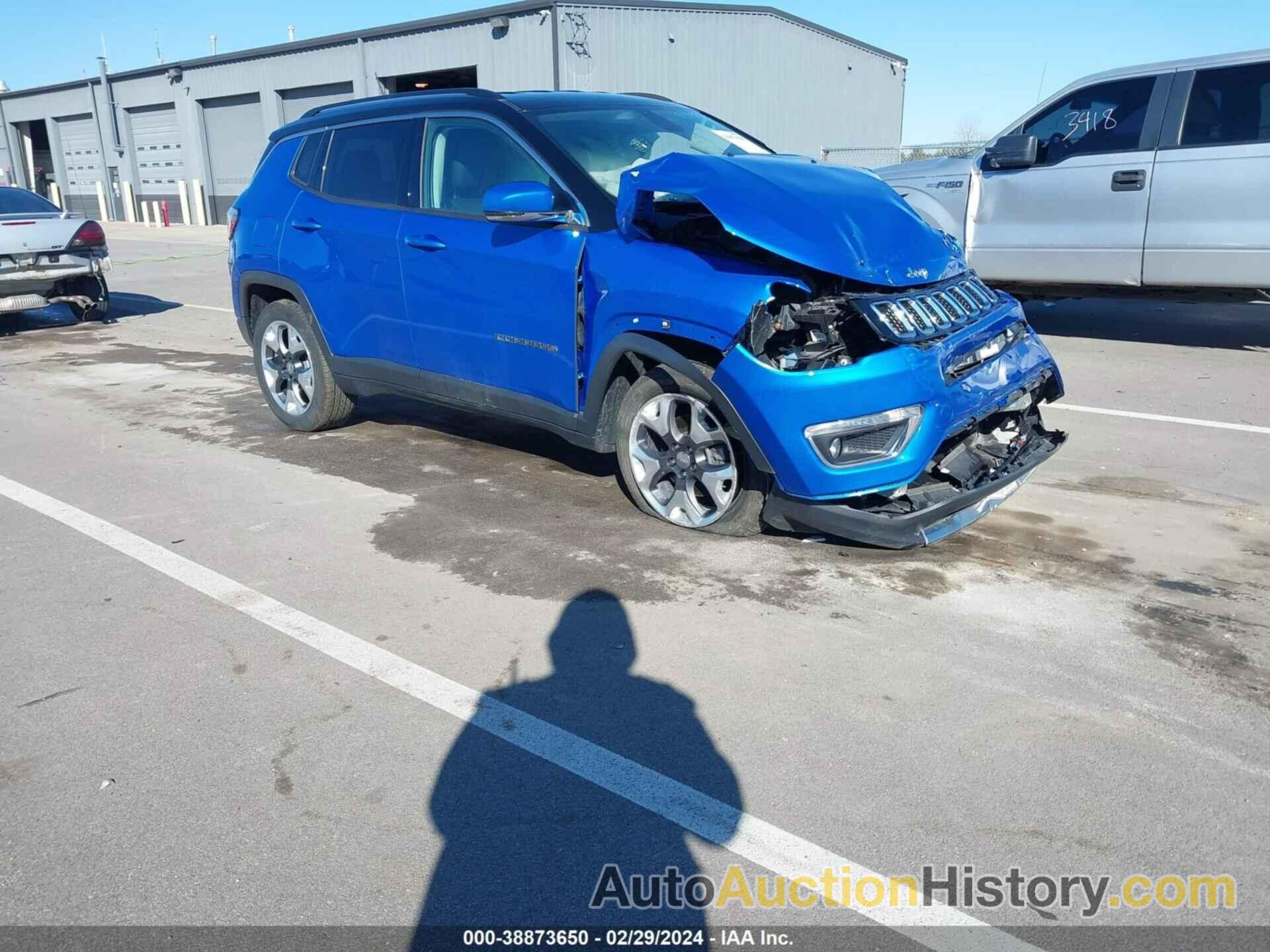 JEEP COMPASS LIMITED 4X4, 3C4NJDCB9KT647431