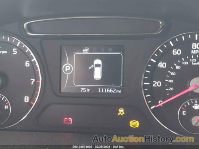 KIA SORENTO 2.4L L, 5XYPG4A39GG138974