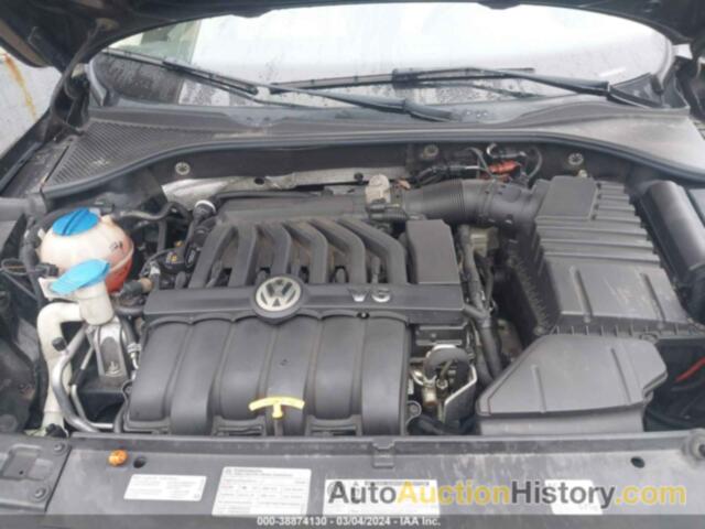 VOLKSWAGEN PASSAT 3.6L V6 SE, 1VWBM7A33CC030611