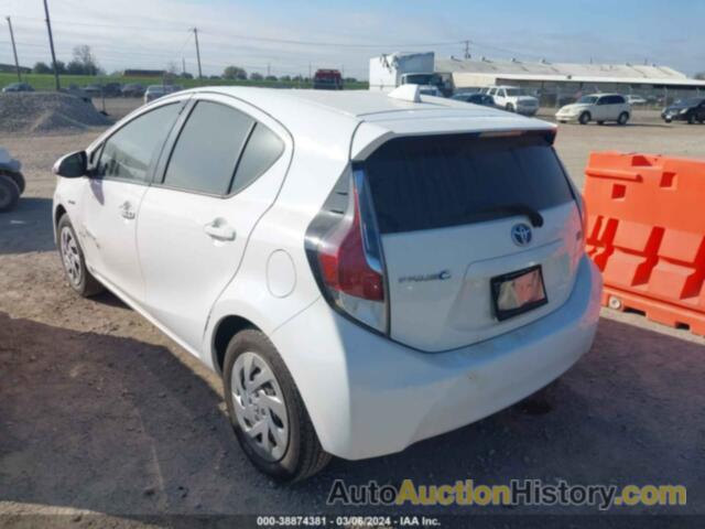 TOYOTA PRIUS C TWO, JTDKDTB31G1125969