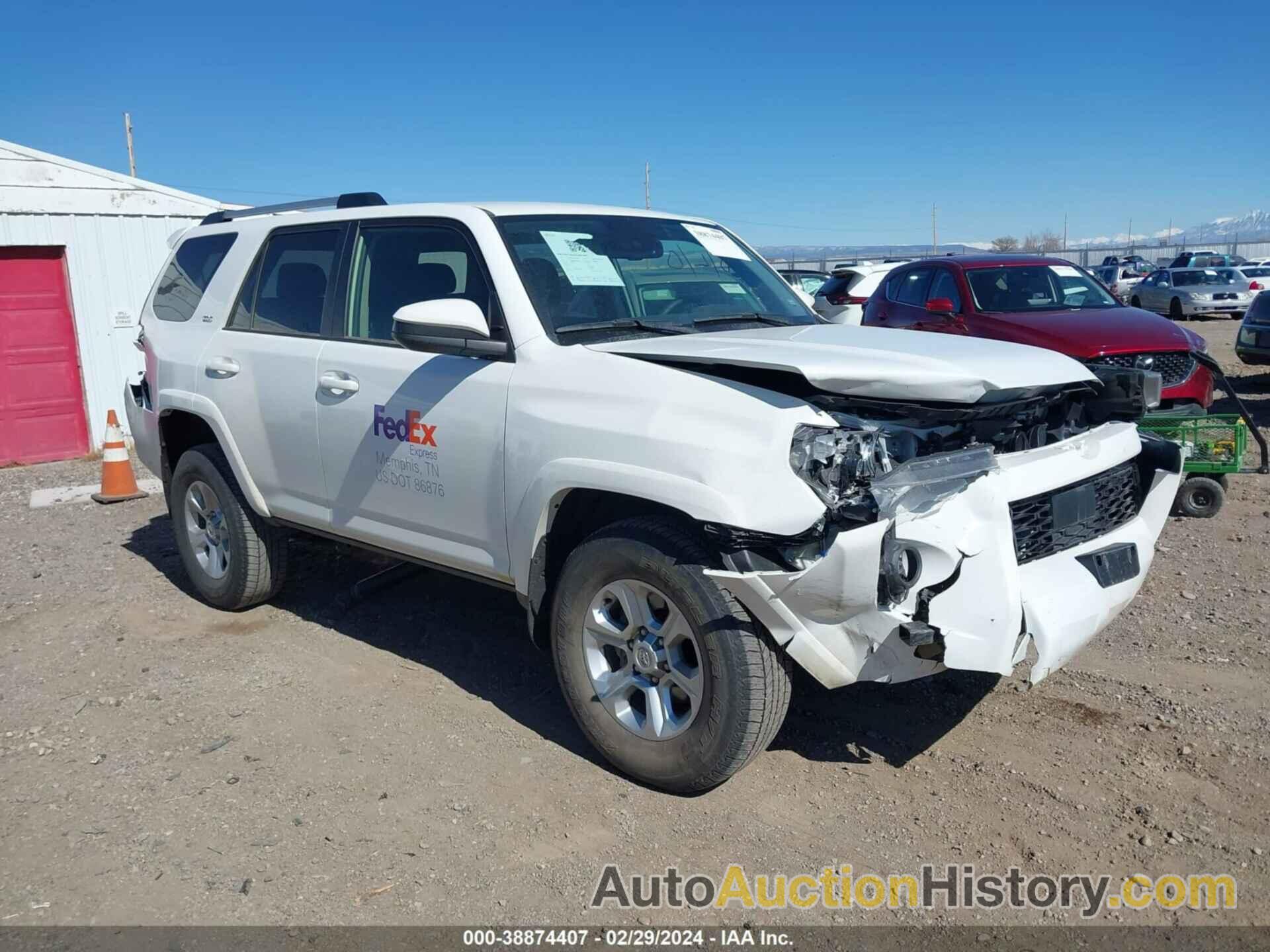 TOYOTA 4RUNNER SR5, JTEMU5JR2P6157273