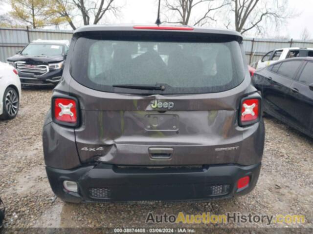 JEEP RENEGADE SPORT/UPLAND/JEEPSTER, ZACNJDAB1MPM33186