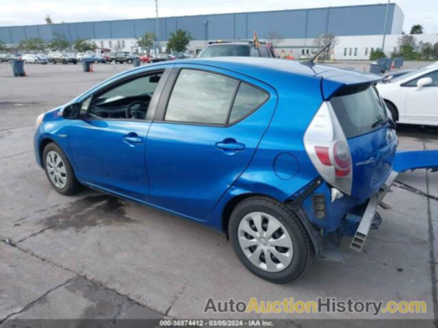 TOYOTA PRIUS C THREE, JTDKDTB33D1033922