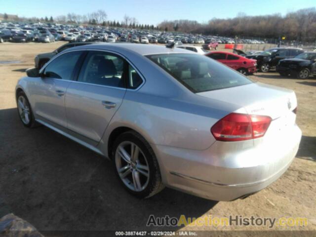 VOLKSWAGEN PASSAT 2.0L TDI SE, 1VWBN7A37EC090360