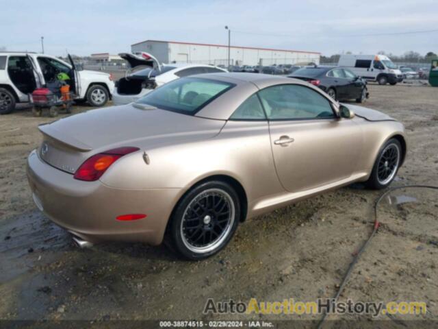 LEXUS SC 430, JTHFN48Y920034517