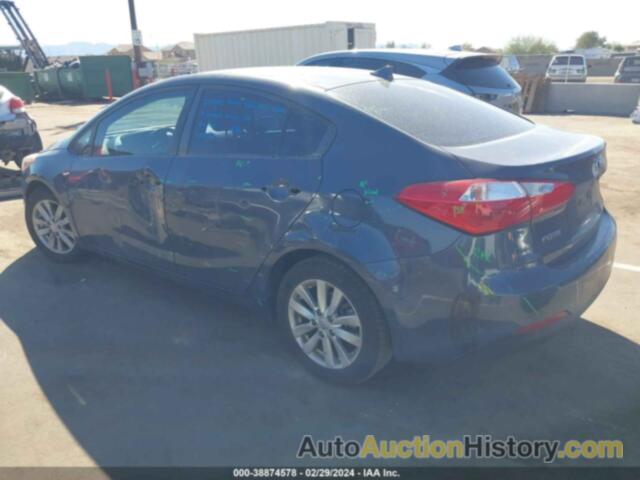 KIA FORTE LX, KNAFX4A62E5219632