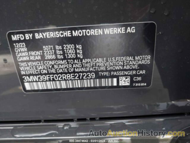BMW 330E, 3MW39FF02R8E27239
