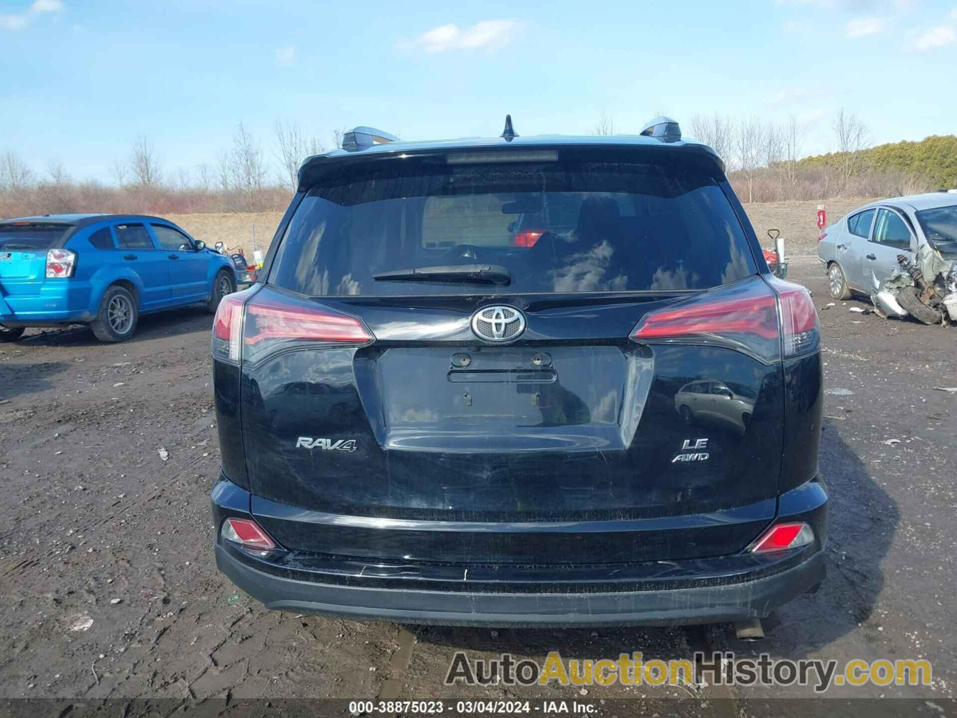 TOYOTA RAV4 LE, 2T3BFREV2HW587096