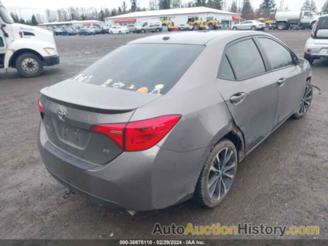 TOYOTA COROLLA SE, 2T1BURHE7KC185125