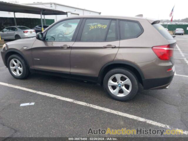 BMW X3 XDRIVE28I, 5UXWX5C53BL711007