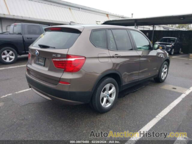 BMW X3 XDRIVE28I, 5UXWX5C53BL711007