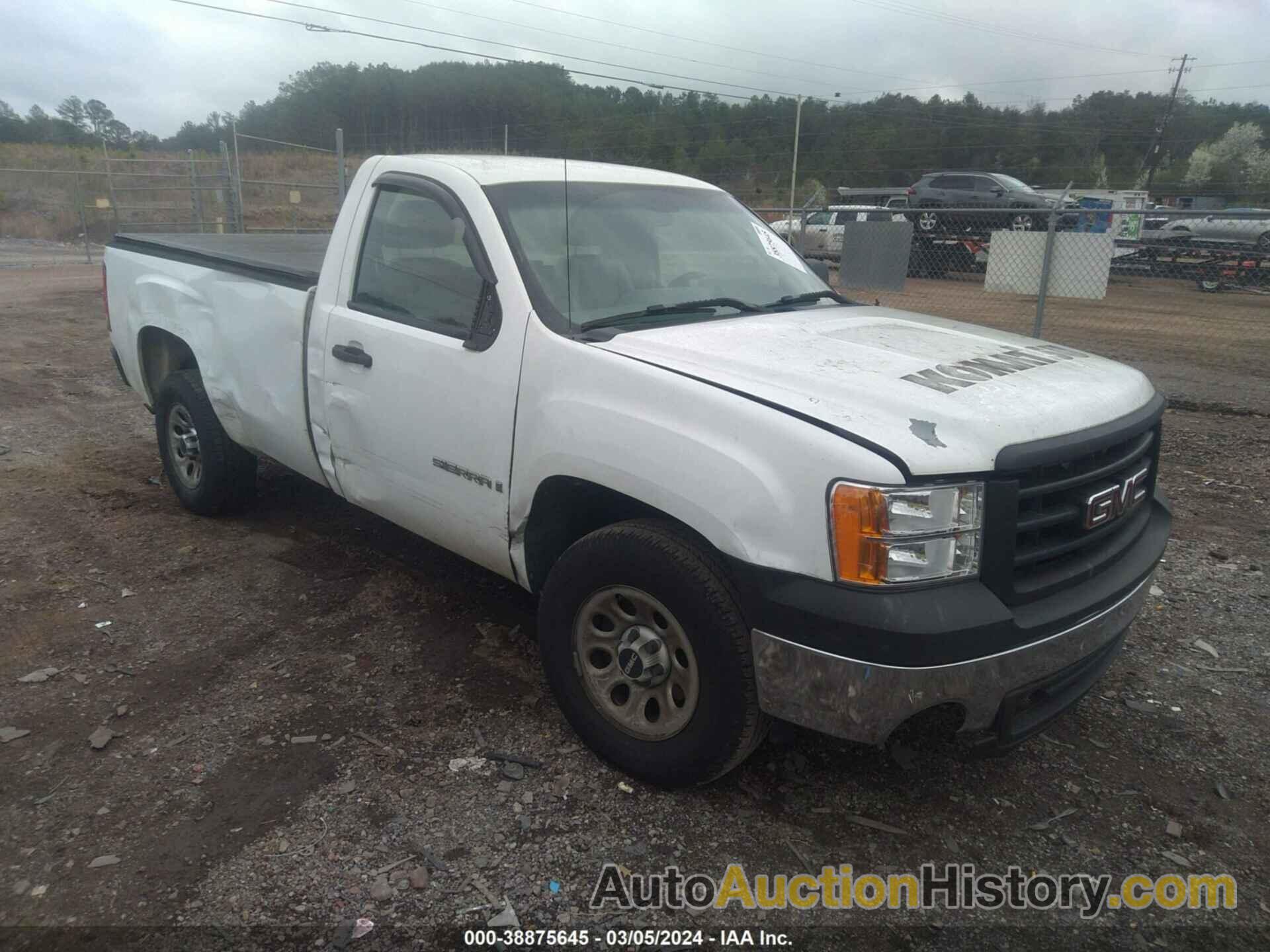 GMC SIERRA 1500 WORK TRUCK, 1GTEC14J57Z525860