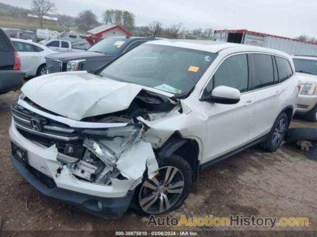 HONDA PILOT EX-L, 5FNYF6H82GB076667