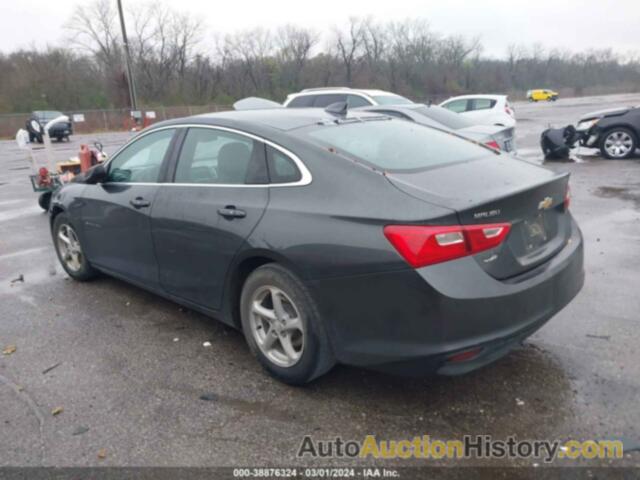 CHEVROLET MALIBU LS, 1G1ZB5ST6HF155224