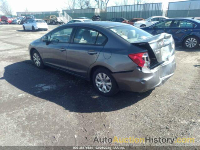 HONDA CIVIC LX, 19XFB2F51CE378701