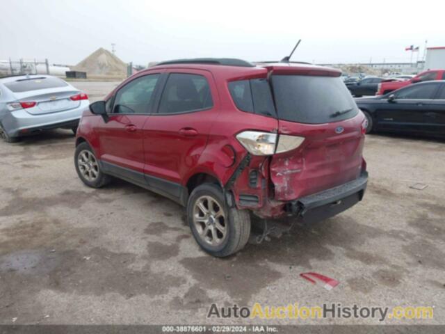 FORD ECOSPORT SE, MAJ3S2GE9LC375527