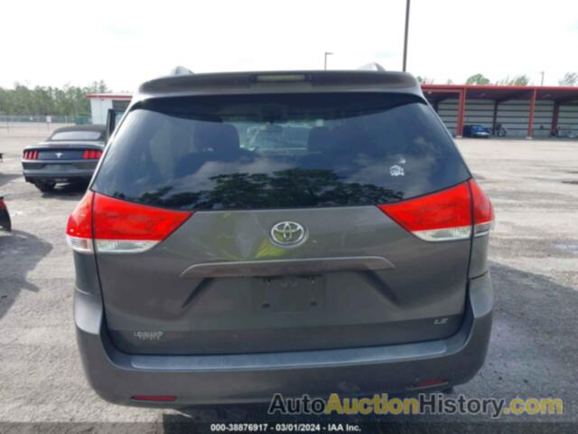 TOYOTA SIENNA LE V6 8 PASSENGER, 5TDKK3DCXCS178007