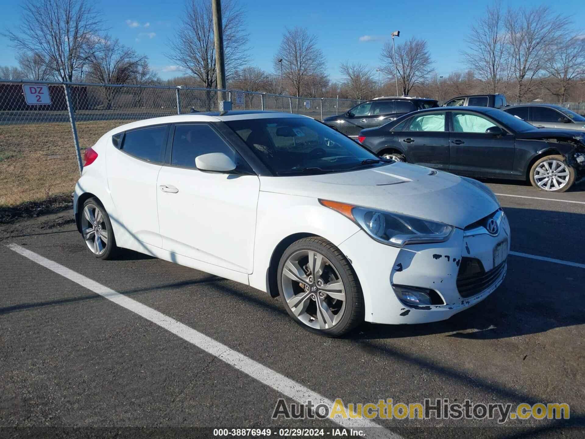 HYUNDAI VELOSTER, KMHTC6AD9CU048260