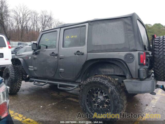 JEEP WRANGLER UNLIMITED SPORT 4X4, 1C4BJWDG6HL509617